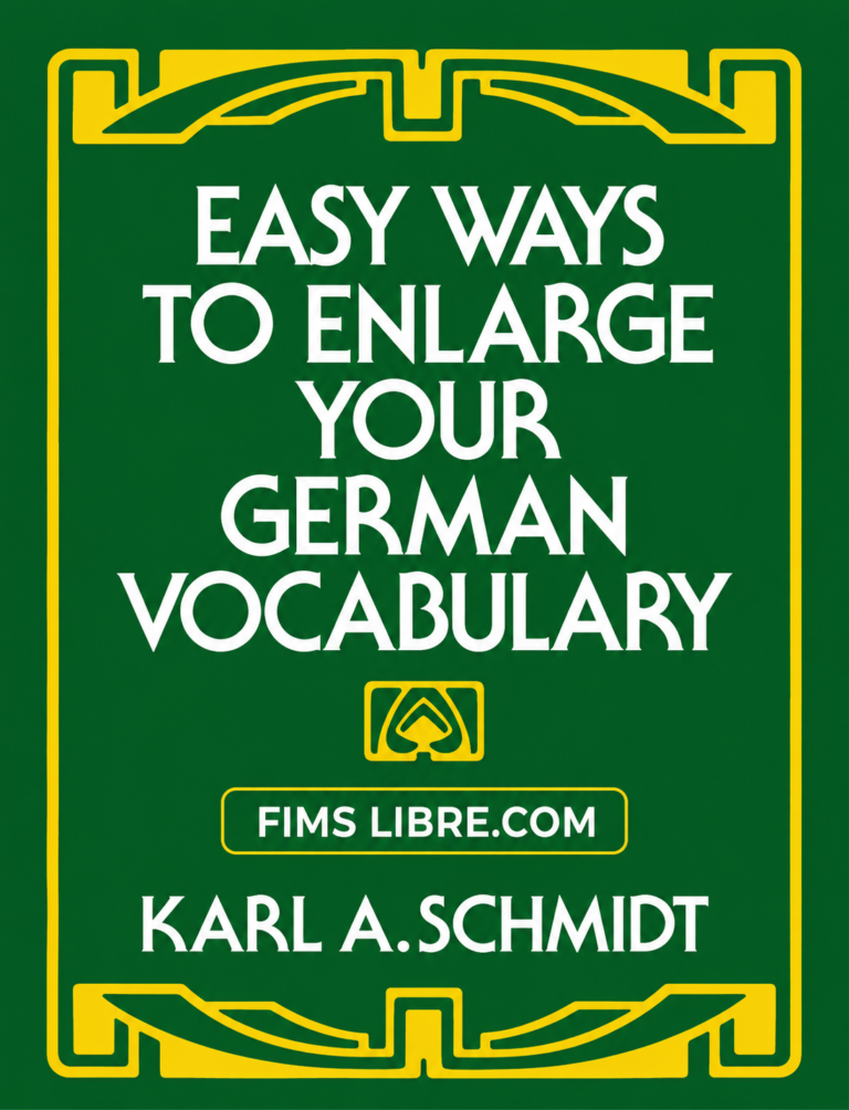 Easy Ways To Enlarge Your German Vocabulary Book Cover