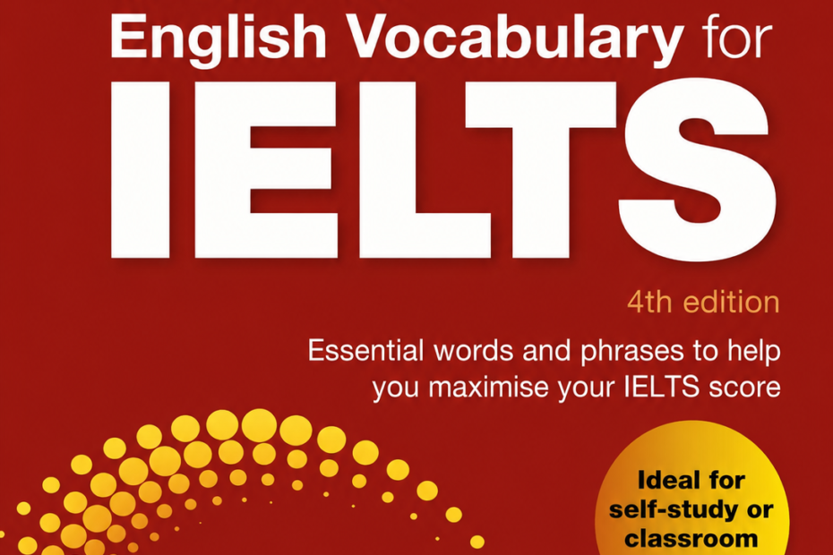English Vocabulary For IELTS Book-Cover