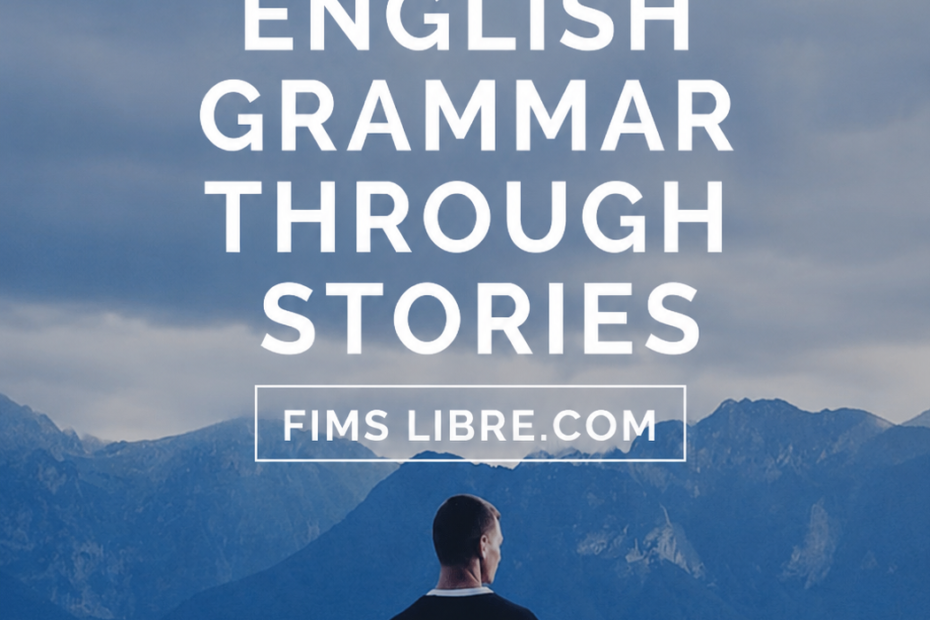 English Grammar Through Stories Book-cover