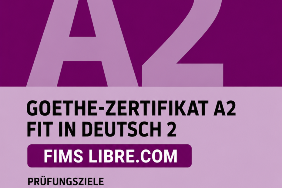 Goethe Zertifikat A2 Fit In Deutsch 2 Book-Cover