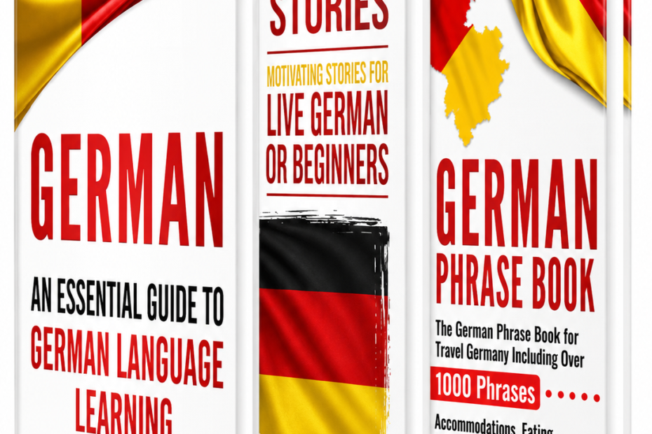 German For Beginners Including Books-Covers