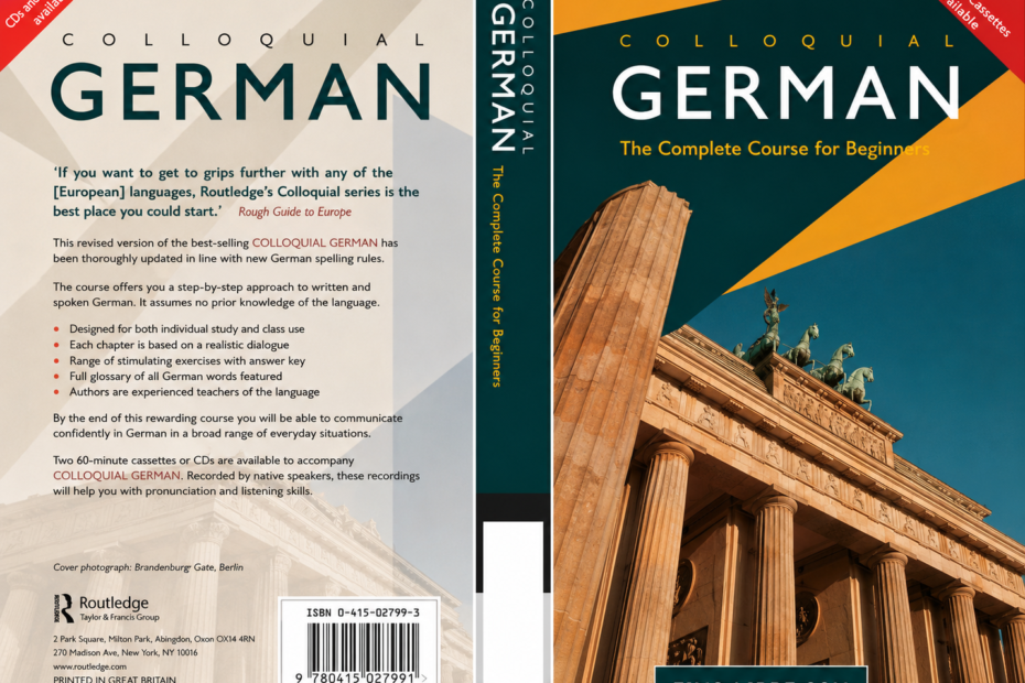 German The Complete Course for Beginners Book-Cover