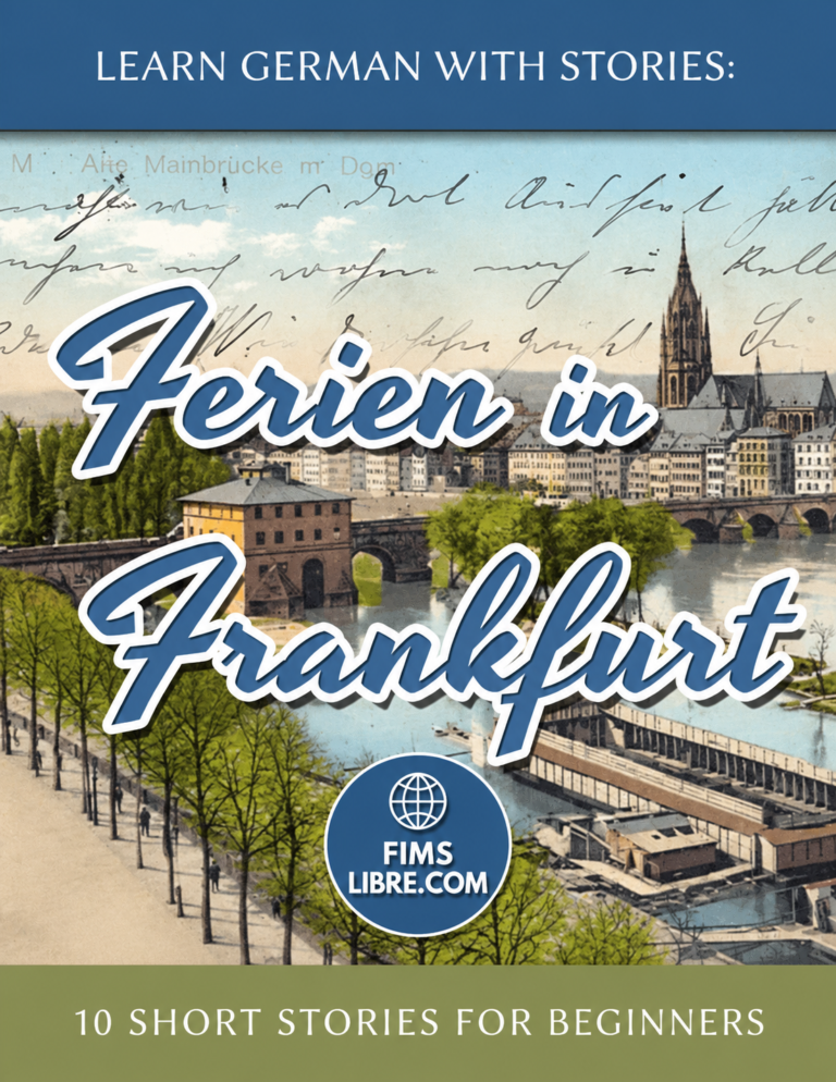 Learn German With Stories Ferien in Frankfurt 10 Short Stories Book Cover