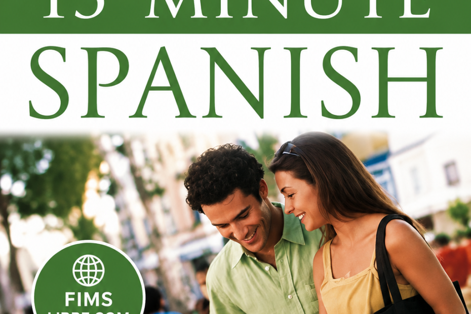 Learn Spanish In Just 15 Minutes A Day Book-Cover